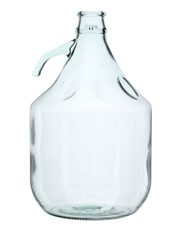 leerling negeren vaas Gistingsfles 5 liter met glazen handvat - zeer geschikt voor ecosystemen in  fles (flestuintjes) - FERRARIUM.NL