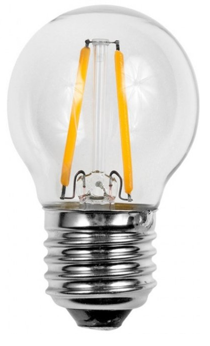 Verslagen Beschrijvend Afleiden LED-Lamp BOL - E27 - 2LED - 2W - FERRARIUM.NL