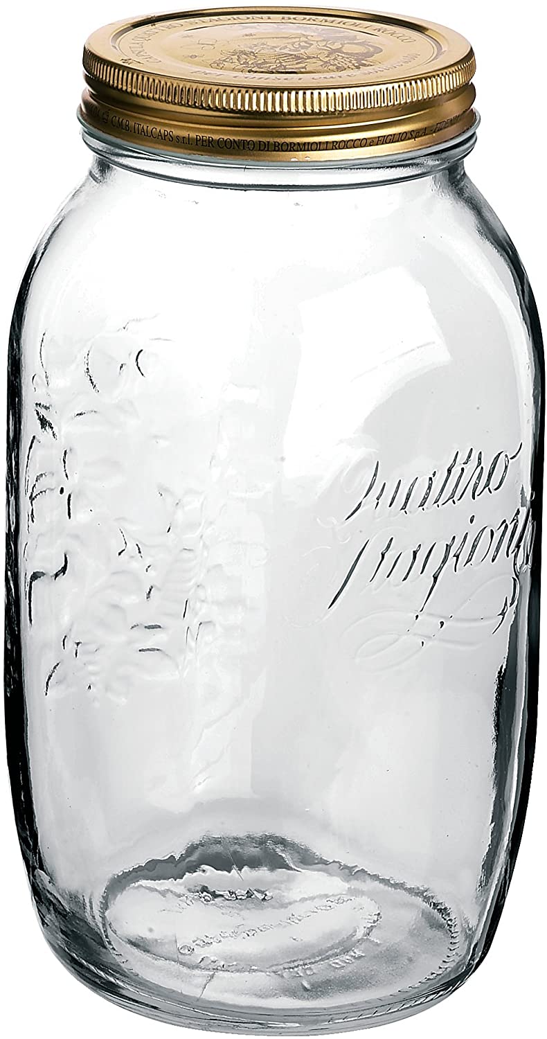 schuif Metropolitan Houden Heldere glazen pot 1,5 liter met deksel - Ecosysteem pot - flestuin pot -  FERRARIUM.NL